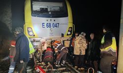 Balıkesir'de yolcu treni raydan çıktı