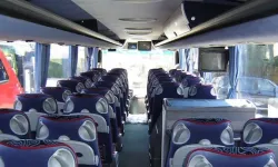 Kapı camı kırık otobüse ceza!