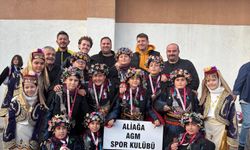 Aliağa’nın miniklerinden halk oyunlarında il birinciliği!