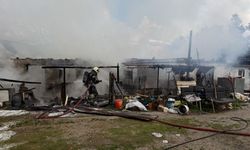 Muğla’daki yangında aile alevlerin arasından kurtuldu!