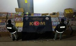 27 milyonluk kaçak sigara operasyonu