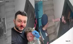 İkra bebek ile babasının darbedildiği olaya ilişkin yeni görüntüler!
