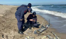 Plajda 'İHA' alarmı: Alan boşaltıldı