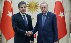 Cumhurbaşkanı Erdoğan, Neçirvan Barzani ile görüştü