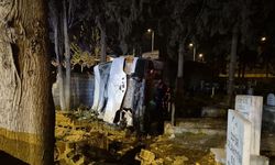 Mezarlıkta can pazarı: 3 yaralı!