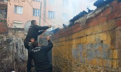 İzmir'deki yangına ilk müdahaleyi çevik kuvvet ekibi yaptı