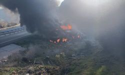 Tanker sürücüsünün acı sonu: Yanarak can verdi!