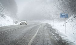 Kocayayla Geçidi beyaza büründü