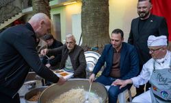 Başkan Eşki Makedon göçmenlerinin iftar sofrasına konuk oldu