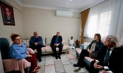 Başkan Mutlu’dan şehit eşine anlamlı ziyaret