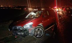 İki otomobil çarpıştı: 6 kişi yaralandı