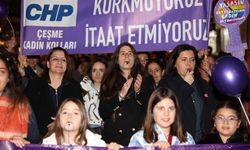 Çeşme’de 8 Mart Dünya Emekçi Kadınlar Günü kutlandı