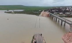 Yağış vurdu: Yol ve tarlalar sular altında kaldı