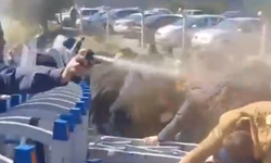 Maden işçilerine biber gazlı, TOMA'lı müdahale: Kınık toz duman!