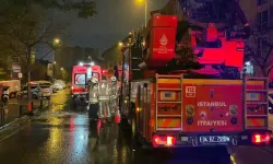 4 katlı binada korkutan yangın!