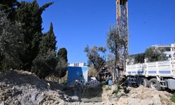 Büyükşehir'in Kuşadası'ndaki sondaj çalışmaları sürüyor