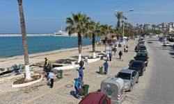 Kuşadası'nda bayram öncesi yoğun mesai!