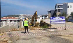 Kuşadası'nda yol çalışmaları tam gaz