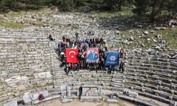 Aydınlılar Priene Antik Kenti’nde trekking etkinliğinde buluştu