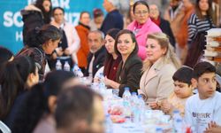 Karabağlar’da iftar buluşması... CHP Kadın Kolları Genel Başkanı Asu Kaya da konuk oldu!