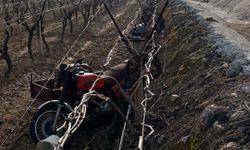 70'lik sürücü kaza kurbanı!