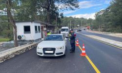 Muğla'da trafikte kural ihlali yapan 6 bin 375 sürücüye ceza