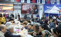 Manisa Büyükşehir’den dev iftar sofrası