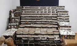 Afyonkarahisar'da 1 milyon 750 bin makaron ele geçirildi