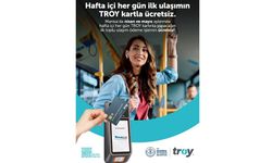 Toplu Ulaşımda Vatandaşlara TROY Kart Avantajı
