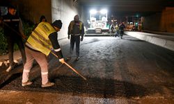 Bornova’da asfalt mesaisi!