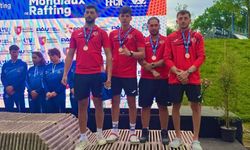 23 yaş altı raftingcilerden bronz madalya