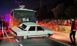 TOMA kazaya karıştı!