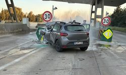 İzmir'de otoyol gişesinde dehşet: Yanarak can verdi!