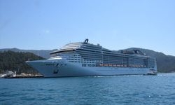 MSC Divina ile Marmaris’e turist akını