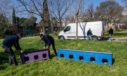 Bornova'da 'Kedili Park' artık güvende