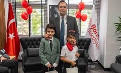 Bornova’da başkanlık koltuğu çocuklara emanet