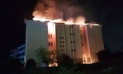 Öğrenci pansiyonunda yangın... Faciadan kıl payı kurtuldular!