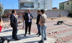 Başkan Çiçek çalışmaları yerinde inceledi