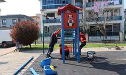 Menderes'te parklar yenileniyor!