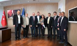 Çerçioğlu’na Nazilli Şoförler ve Otomobilciler Odası'ndan ziyaret