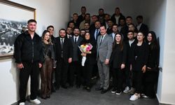 Başkan Çerçioğlu'na AK Parti Gençlik Kolları'ndan ziyaret