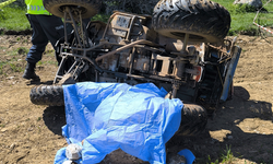 ATV sürücüsü kaza kurbanı!