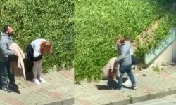 İstanbul'da dehşet anları: Kadına sokak ortasında korkunç saldırı