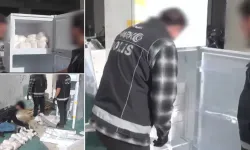 Buzdolabında zehir ticareti: 28 kilo uyuşturucu ele geçirildi!