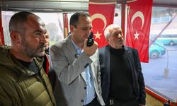 Başkan Eşki günün ilk ışığında sahada