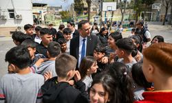 Başkan Eşki'den anlamlı ziyaret: “Çocuklarımız için her türlü desteğe hazırız”