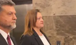 Burcu Köksal AK Parti Genel Merkezi'nde geldi
