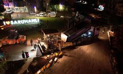 Saruhanlı 7 Eylül Caddesi modern yüzüne kavuşuyor