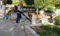 Manisa Büyükşehir mezarlıkları Kurban Bayramı’na hazırlıyor