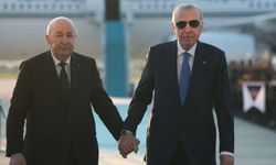 Erdoğan, Abdülmecid Tebbun'u karşıladı